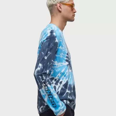 T-shirt Tie Dye Blue Osklen