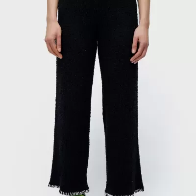 Calça Tricot Pespontos Osklen