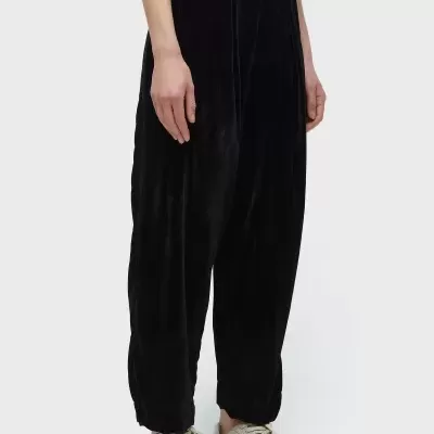 Calça Pregas Velvet Osklen