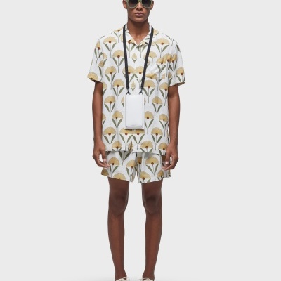 Bermuda Pj Sunflower Color Osklen