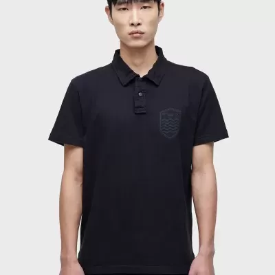 Camisa Polo Stone Black Osklen