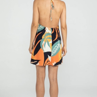 VESTIDO CURTO ALÇAS ESTAMPADO JERI MiG