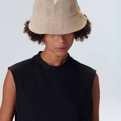 Sleeveless Diagonal Black Osklen