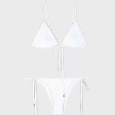 Biquini Lacinhos Zig Gold Atelier Osklen