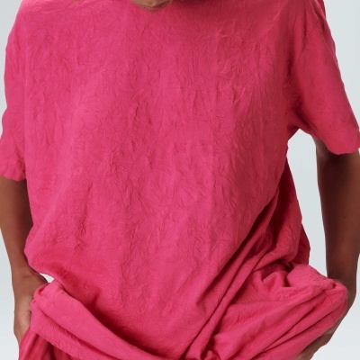 T-shirt Fem Over Amassada Osklen T-shirt Fem Over Amassada Osklen