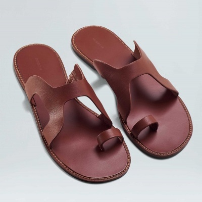 Sandália Feminina Osklen Slide Ipanema Terra