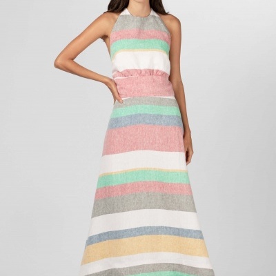 VESTIDO STRIPES COLORS OSKLEN