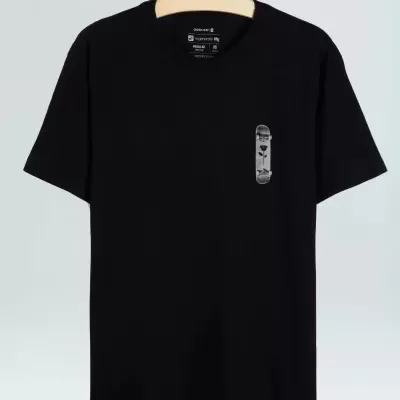 T-shirt Vintage Sk8 Rose Osklen