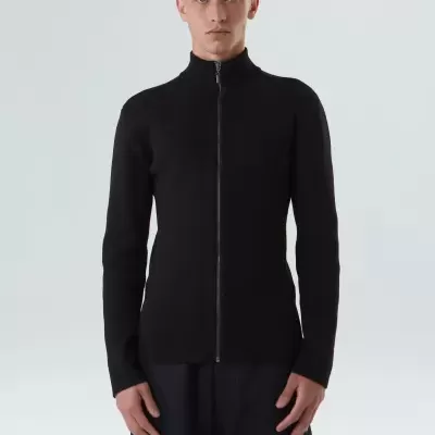 Sweater Tricot Zipped Cotton Osklen