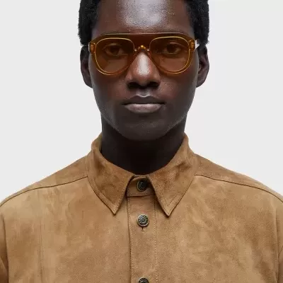 Jaqueta Over Leather Osklen