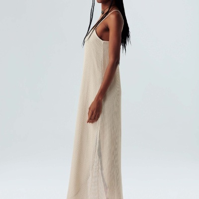 Vestido Tela Longo Osklen