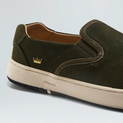 Tenis Bossanova Camurca Militar Osklen