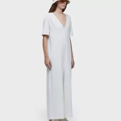 Macacão Rustico Desfiado Osklen