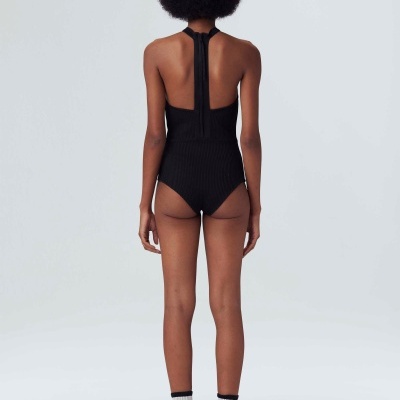 Swimsuit/Body Tricot Decote Nadador Osklen