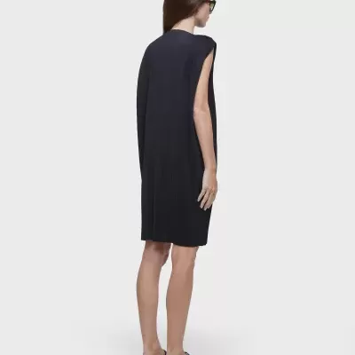 Vestido Plissado Curto Osklen