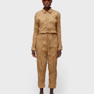 Macacão Tricoline Wrinkled Osklen