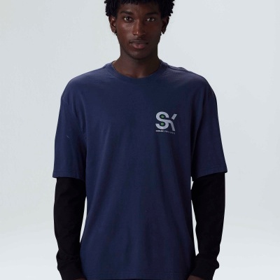 T Shirt Modelo Ml Sk8 Osklen
