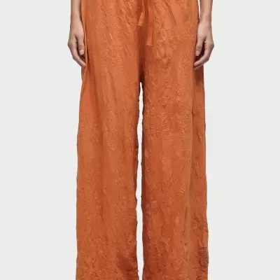 Calça wrinkled color