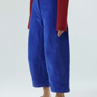 Calça Recortes Cotele Osklen