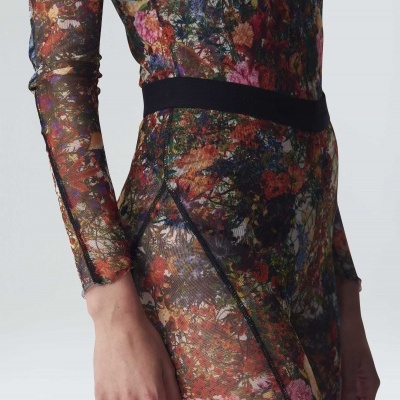 Legging Tule Florescer Osklen