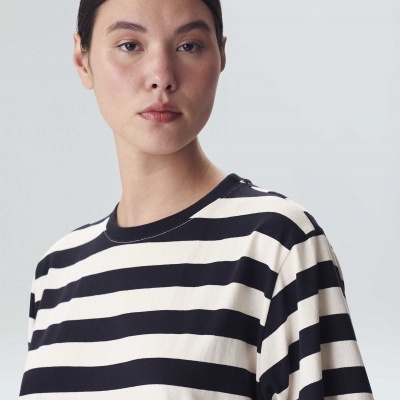 Vestido Curto Tagete Stripes Osklen