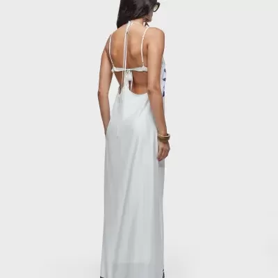 Vestido nadador azulejo