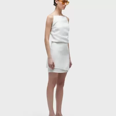 Top Frente Única Linen Atelier Osklen