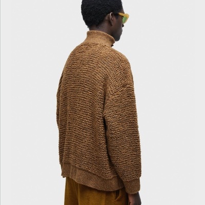 Cardigan Furry Gola Alta Osklen