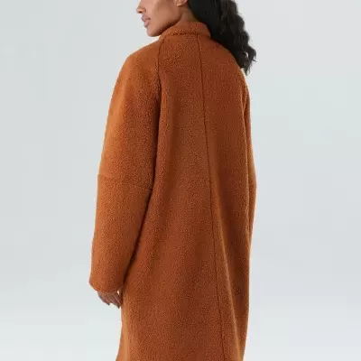 Casaco Midi Fleece Double Face Osklen