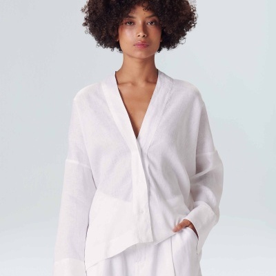 Camisa Manga Longa Linen Osklen