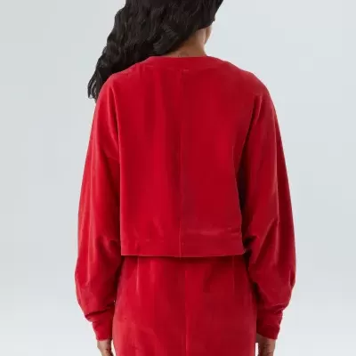 Casaco Cropped Plush Osklen