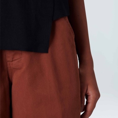 Sleeveless Diagonal Black Osklen