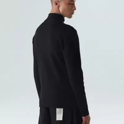 Sweater Tricot Zipped Cotton Osklen