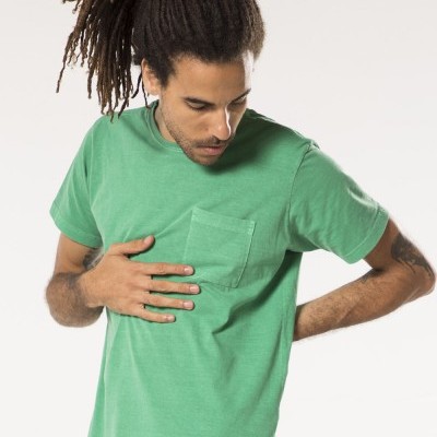 T-shirt Stoned Lisa com Bolso MiG T-shirt Stoned Lisa com Bolso MiG