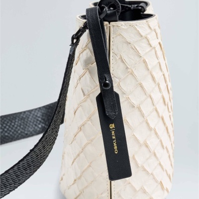 Bolsa Mini Bucket Pirarucu Osklen