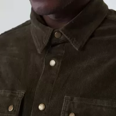 Overshirt Corduroy Boxed Thin Osklen