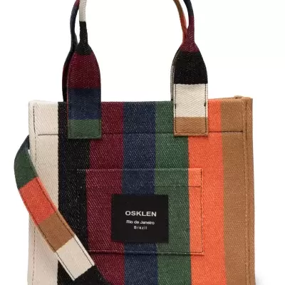Bolsa Mini Color Stripes Osklen