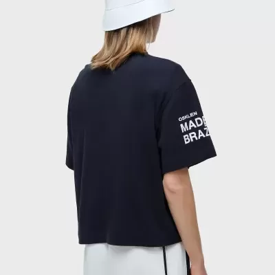 T-shirt Over Made In Brazil Double Face Osklen