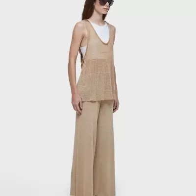 Regata tricot capuz cortica