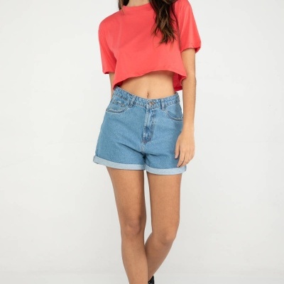 TOP c/ MANGAS MALHA PIMA MiG