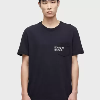 T-Shirt Pocket Made In Brazil Osklen