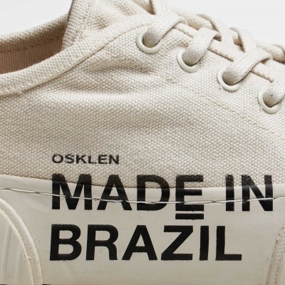Tênis Masculino Osklen Creeper Lona Made In Brazil Tênis Masculino Osklen Creeper Lona Made In Brazil