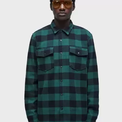 Overshirt Xadrez Osklen