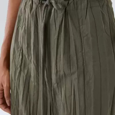 Calcas Tricoline Wrinkled Osklen