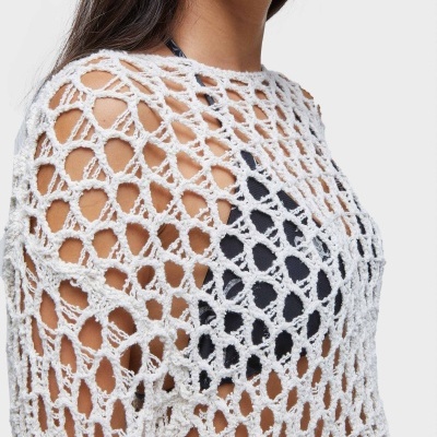 Blusa Tricot Aberto Osklen