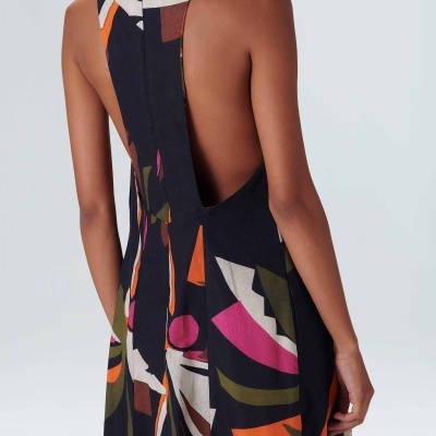 Vestido Coqueiro Longo Osklen