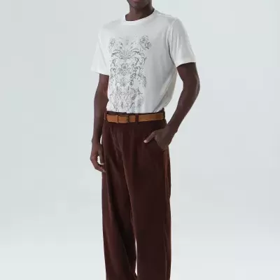 Calça Over Corduroy Osklen