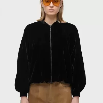 Casaco Bomber Velvet Osklen