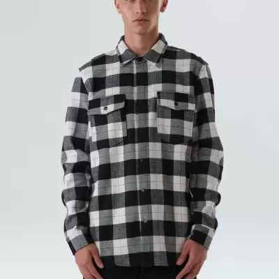 Overshirt Masculina Xadrez Osklen