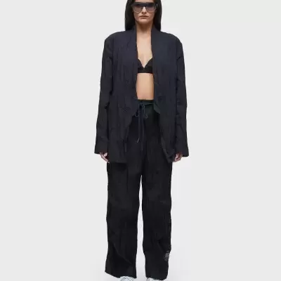 Blazer Tricoline Wrinkled Osklen